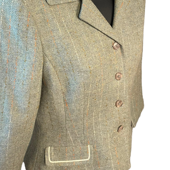 Halogen Wool Tweed Women’s Blazer Sz S - Picture 3 of 6
